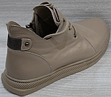 Черевики шкіряні жіночі від виробника модель ТН22-2Н, фото 4