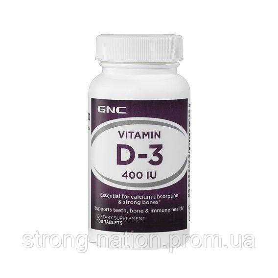 VITAMIN D-3 400 | 100 tab | GNC