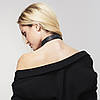 Чокер Bijoux Indiscrets MAZE - Tassel Chocker Black, фото 8
