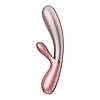 Смарт вібратор-кролик із підігрівом Satisfyer Hot Lover Pink, фото 2