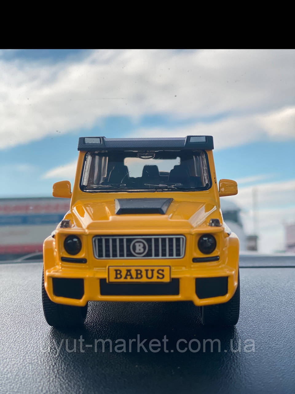 Машинка металлическая Gelenvagen 1:25 XLG Mercedes-Benz G-class Brabus. 20см инерционная, свет, звук в коробке - фото 4 - id-p1577500908