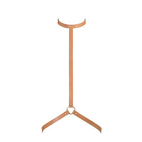 Портупея Bijoux Indiscrets MAZE — I Harness Brown, екошкіра, дуже стильна