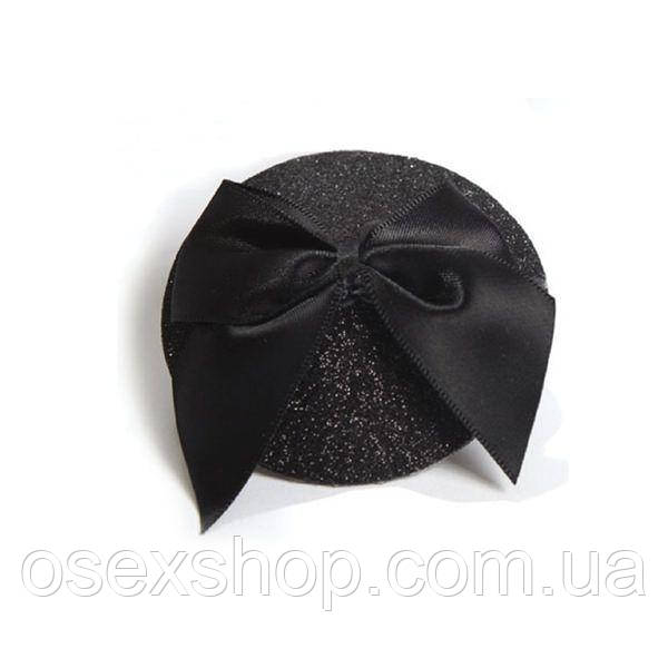 Пэстис Bijoux Indiscrets Burlesque pasties GLITTER and BOW, фото 1