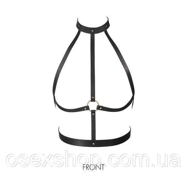 Портупея Bijoux Indiscrets MAZE - H Harness Black
