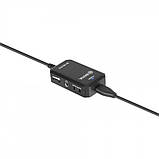 Адаптер XLR мікрофона зовнішня аудіо карта для телефону комп'ютера BOYA BY-BCA70, фото 3