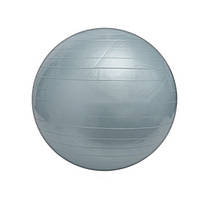 Мяч для фитнеса 65 см PROFIT серый