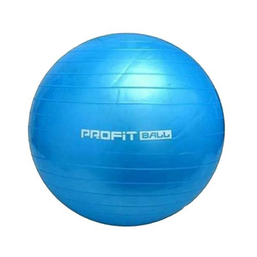 Мяч для фитнеса 65 см PROFIT синий - фото 1 - id-p1577550938