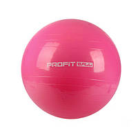 Мяч для фитнеса 65 см PROFIT коралловый