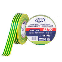 HPX 52100 - 19мм x 20м, желто-зеленая, VDE-стандарт - автомобильная изоляционная лента