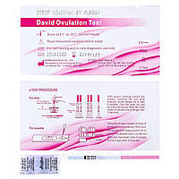 Тест на овуляцию David Ovulation Test Strips 10 miu/ml LH 1 шт