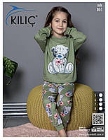 Пижама хлопковая Турция 5-8 лет для девочки
