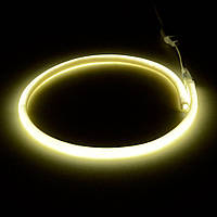 Светодиодная LED лента гибкий неон круглый Led Neon Flex WW тёплая белая 220В 220V