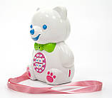 Інтерактивний ведмедик Тимофій, казки, пісні, голосове керування, підсвітка, фото 2