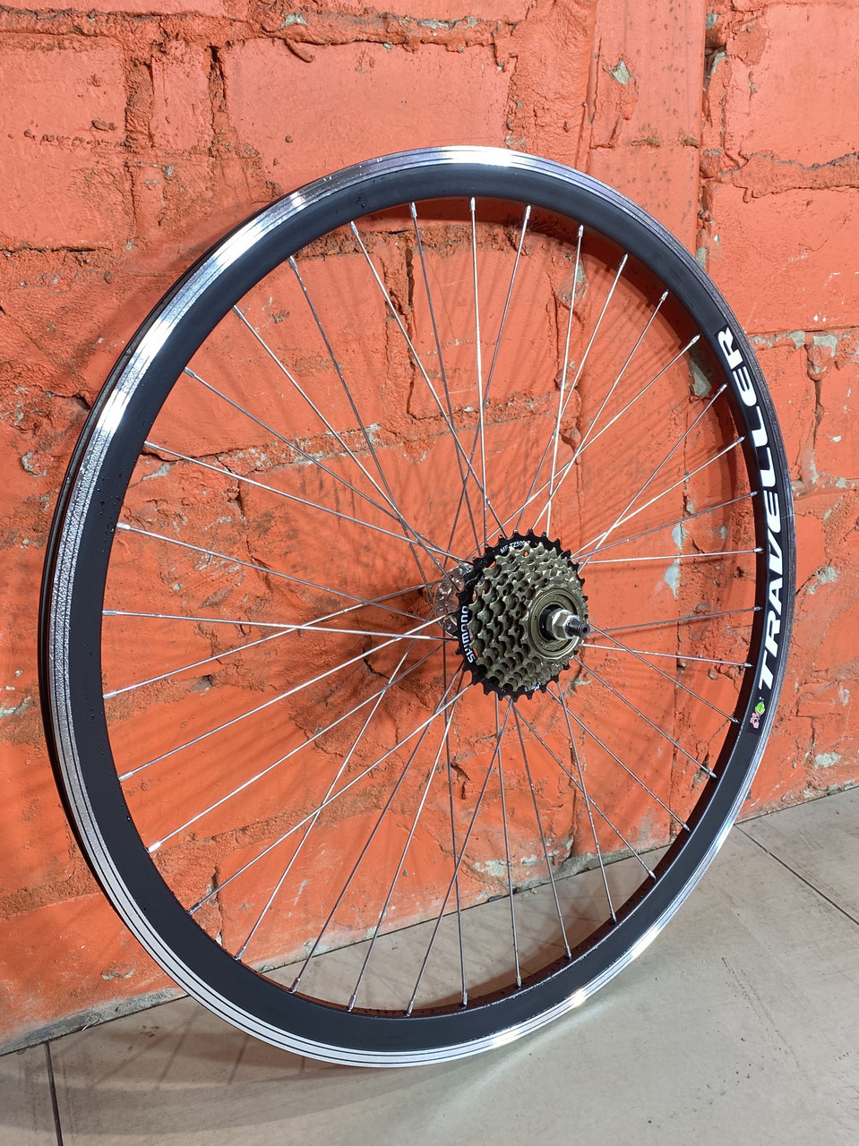 Велосипедне колесо заднє 29 Treveller з трещеткой Shimano 7