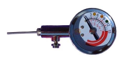 Манометр для м'яча Sprinter з голкою bar/psi