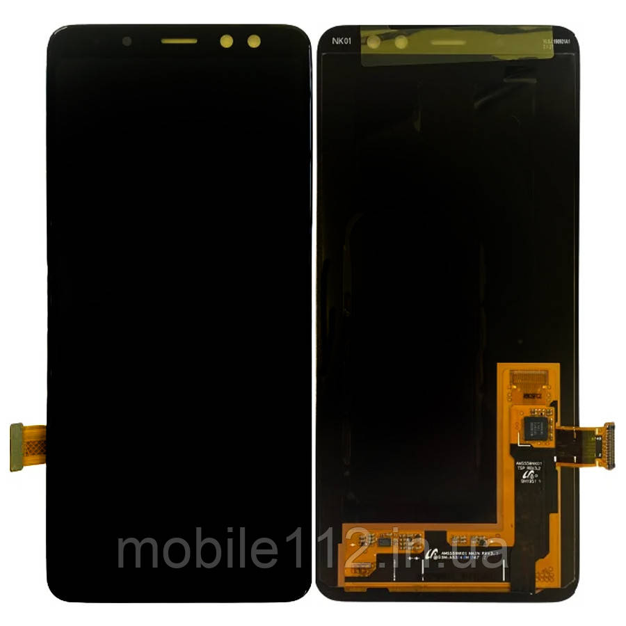 Екран (дисплей) Samsung Galaxy A8 2018 A530F з тачскріном оригінал 100% Service Pack
