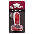 Свисток FOX40-ECLIPSE CMG 115dB червоний, фото 2