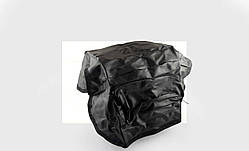 Чохол бака з кишенями Alpha (чорний) "SOFT SEAT"