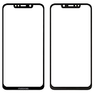Скло дисплея (для переклеювання) для Motorola XT1942-1 Moto One Power/XT1942-2/P30 Note, чорне, оригінал