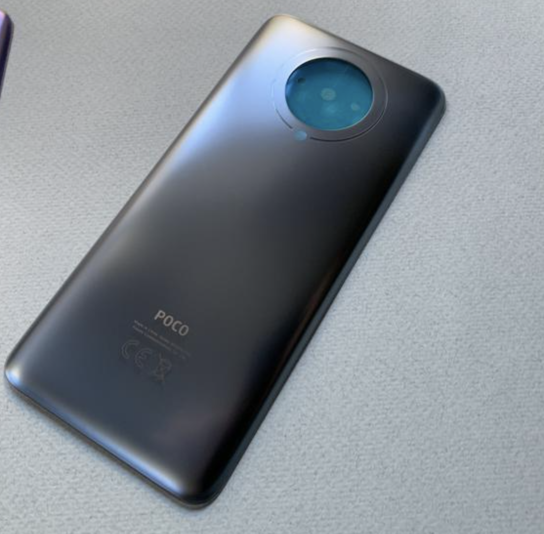 Задня кришка для Xiaomi Redmi K30 Pro/Poco F2 Pro Cyber, колір сірий, фото 1