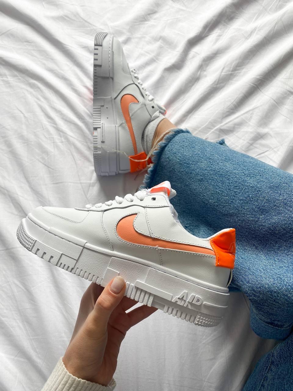Жіночі кросівки Nike Air Force Pixel 1 White | Найк Аір Форс Піксель Білі