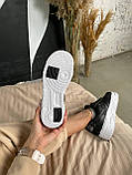 Чоловічі / жіночі кросівки Nike Air Force Pixel 1 Black | Найк Аір Форс 1 Піксель Чорні, фото 9