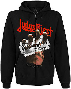 Худі Judas Priest "British Steel" на блискавці, Розмір S