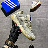 Чоловічі / жіночі кросівки Adidas Niteball Cream Grey, унісекс кросівки адідас найтбол, фото 2