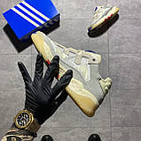 Чоловічі / жіночі кросівки Adidas Niteball Cream Grey, унісекс кросівки адідас найтбол, фото 4