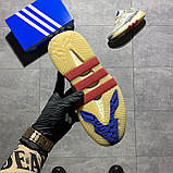 Чоловічі / жіночі кросівки Adidas Niteball Cream Grey, унісекс кросівки адідас найтбол, фото 6