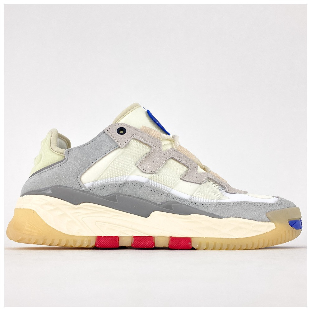 Чоловічі / жіночі кросівки Adidas Niteball Cream Grey, унісекс кросівки адідас найтбол, фото 1