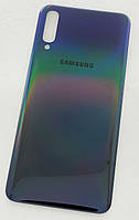 Задняя крышка для Samsung A505 Galaxy A50 2019, черная, оригинал