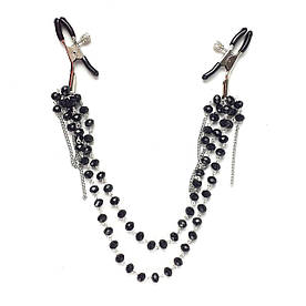 Затискачі для сосків Art of Sex - Nipple clamps Sexy Jewelry Black