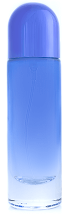 Скляний флакон-розпилювач для парфуму Онікс 30 мл атомайзер спрей для духів синій