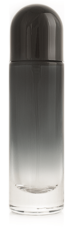 Скляний флакон-розпилювач для парфуму Онікс 30 мл атомайзер спрей для духів чорний