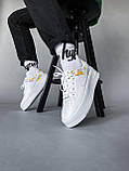 Жіночі кросівки Nike Air Force 1 Shadow White/Yellow | Найк Аір Форс 1 Шадов Білі/Жовті, фото 4