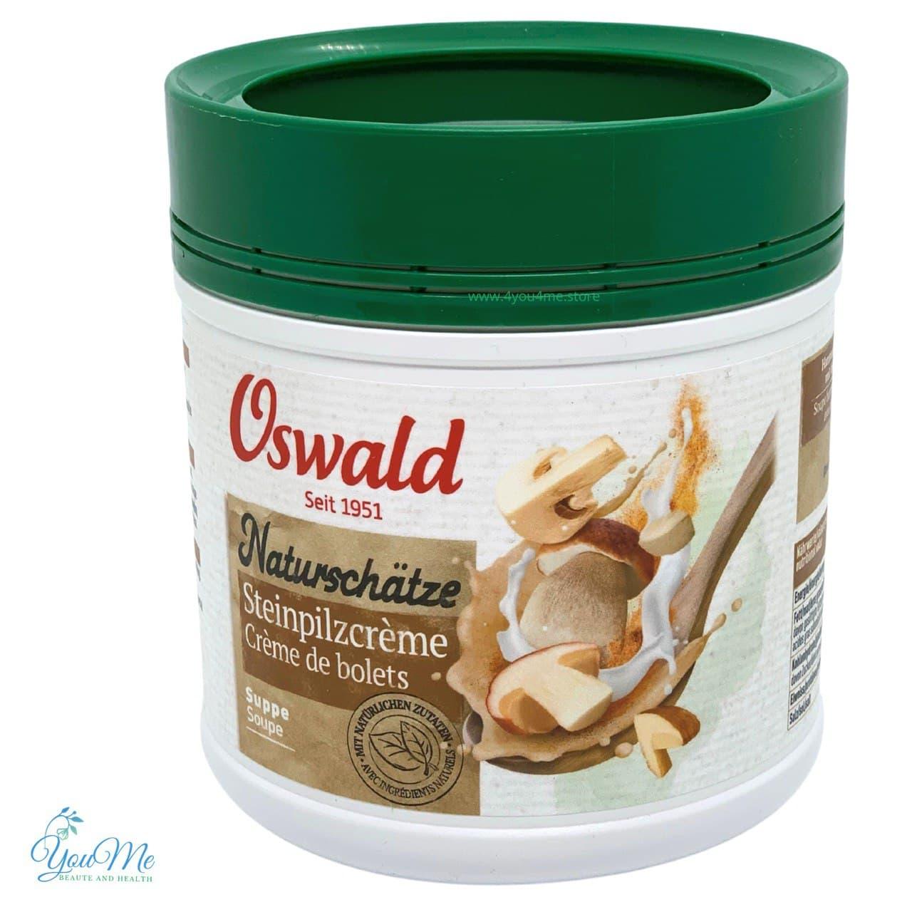 Ніжний Крем-суп із Білими грибами з натуральних інгредієнтів Oswald Вівасан Швейцарія 300 г