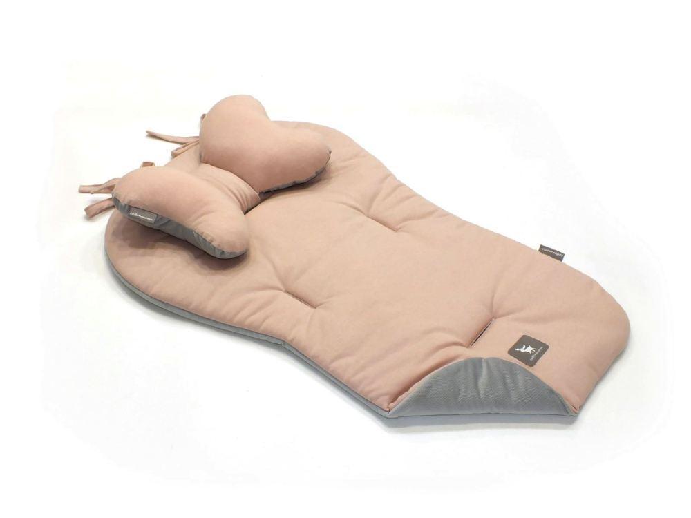 Матрац в коляску Cottonmoose Butterfly 552/113/117 рожева пудра