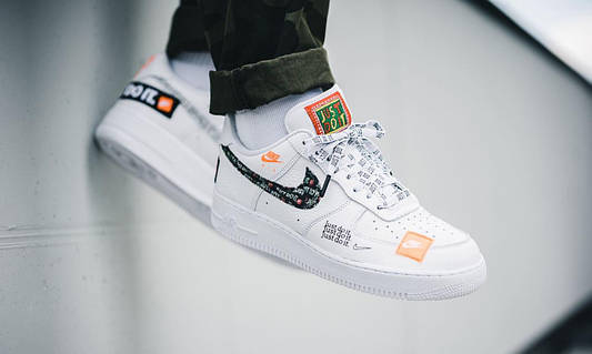 Nike Air Force 1 Low Just Do It Pack White Black ID 1577639317 1750 Prom.ua