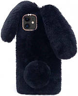 Чохол панель для Apple iPhone 13/14 Alitek Зайчик Чорний