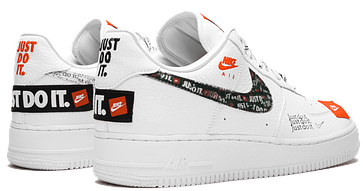 Кросівки Nike Air Force 1 Low Just Do It Pack White/Black, фото 2