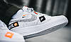 Кросівки Nike Air Force 1 Low Just Do It Pack White/Black, фото 4