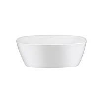 Раковина-чаша Qtap Kolibri 400х400х140 White з донним клапаном QT10117040TW, фото 3
