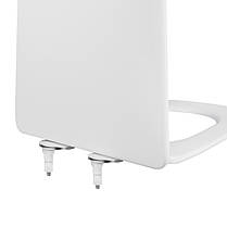 Сидіння для унітазу Qtap Nando з мікроліфтом Slim QT12991222AW, фото 3