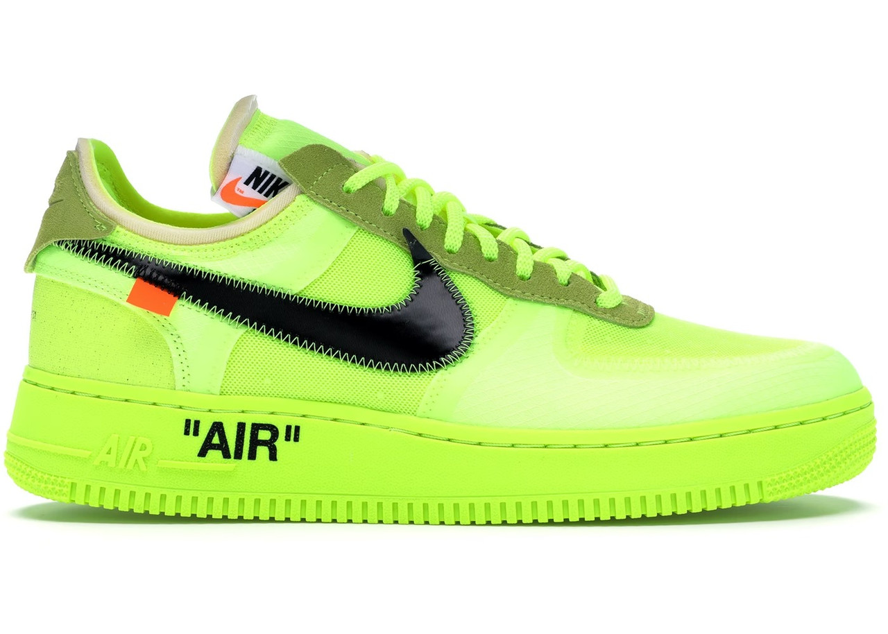Nike Air Force 1 Low Off White Volt ID 1577658911