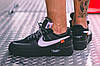 Кросівки Nike Air Force 1 Low Off-White Black White, фото 9
