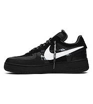 Кросівки Nike Air Force 1 Low Off-White Black White, фото 2