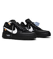 Кросівки Nike Air Force 1 Low Off-White Black White, фото 3