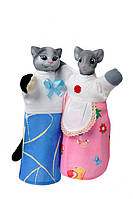 Набор кукол-рукавичек "КОТ И МЫШКА" (2 персонажа)