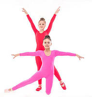Комбинезон для танцев и гимнастики, розовый